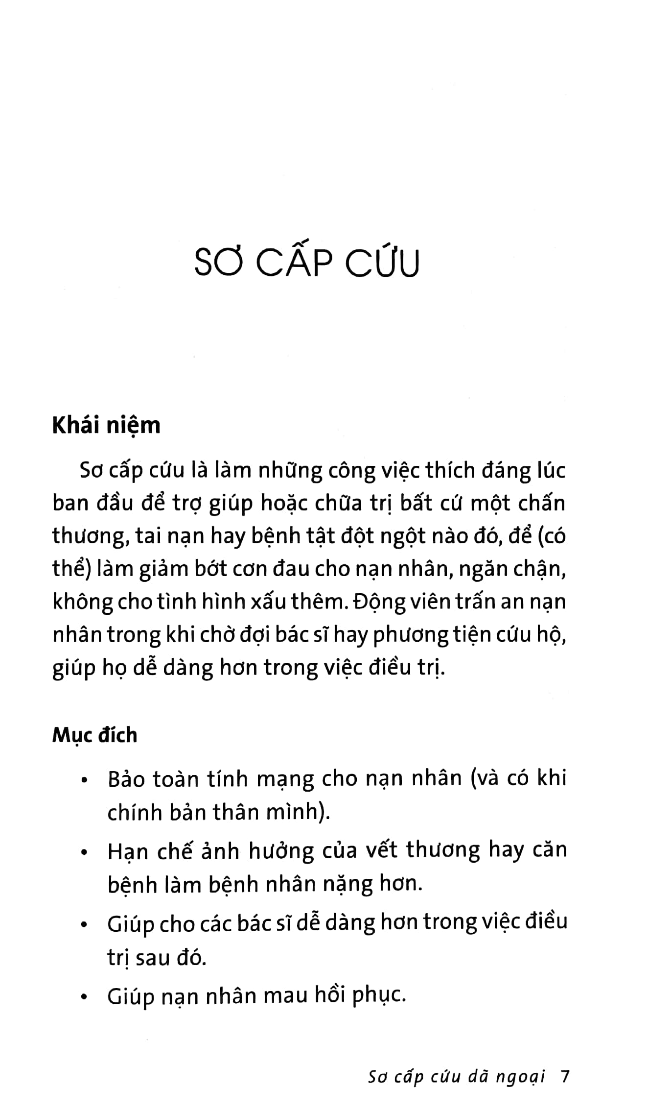 sơ cấp cứu dã ngoại (tái bản 2022) - Ảnh 5
