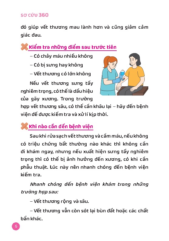 Sơ Cứu 360 - Sách Dành Cho Mọi Gia Đình - Cẩm Nang An Toàn Không Thể Thiếu! - Ảnh 6