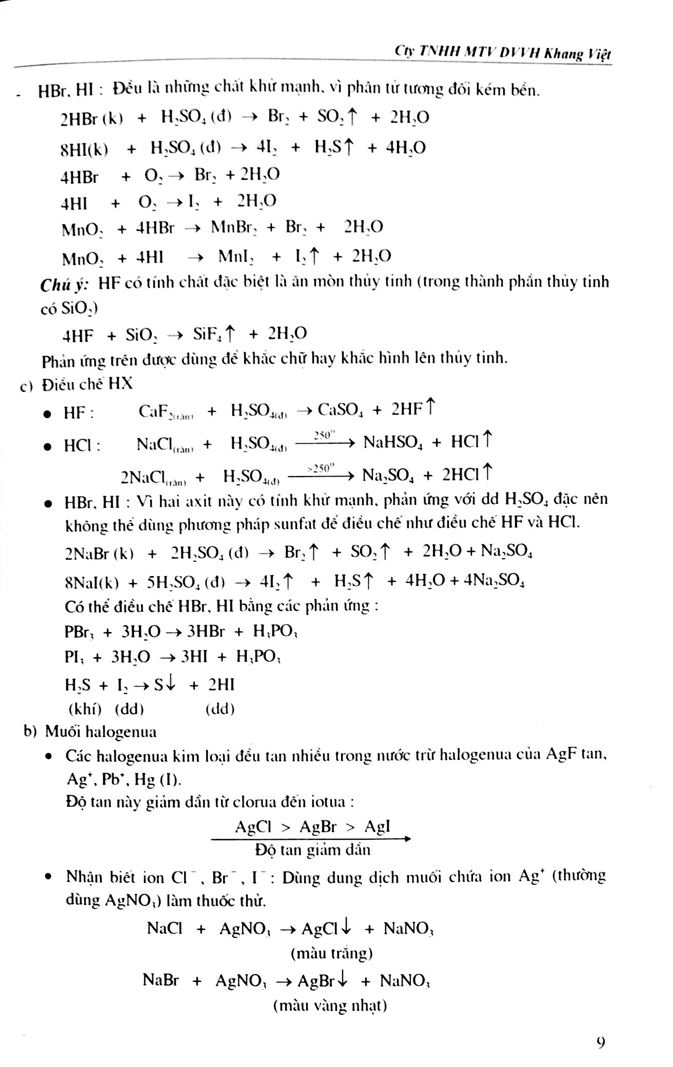 sơ đồ chuổi phản ứng hóa học vô cơ - Ảnh 8