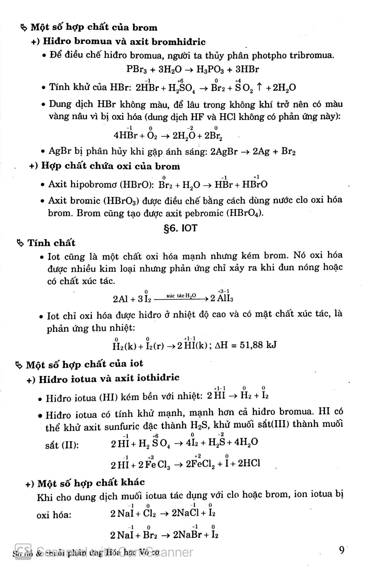 sơ đồ và chuỗi phản ứng hóa: vô cơ 10-11-12 - Ảnh 8