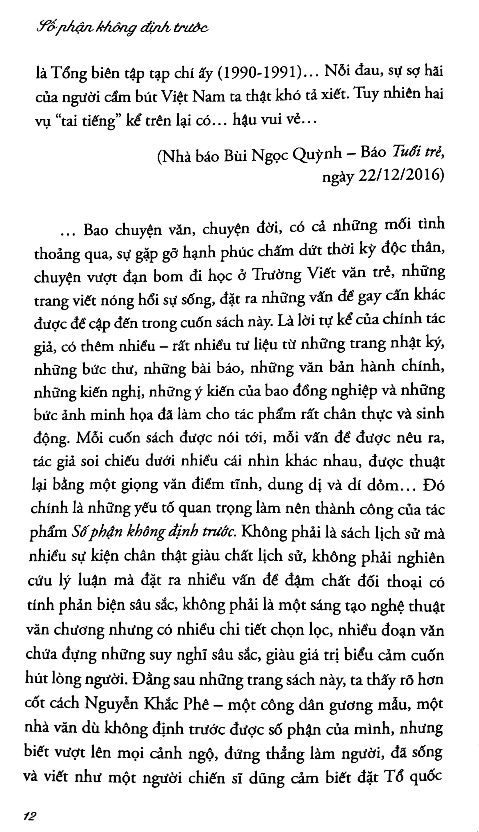 số phận không định trước - Ảnh 3