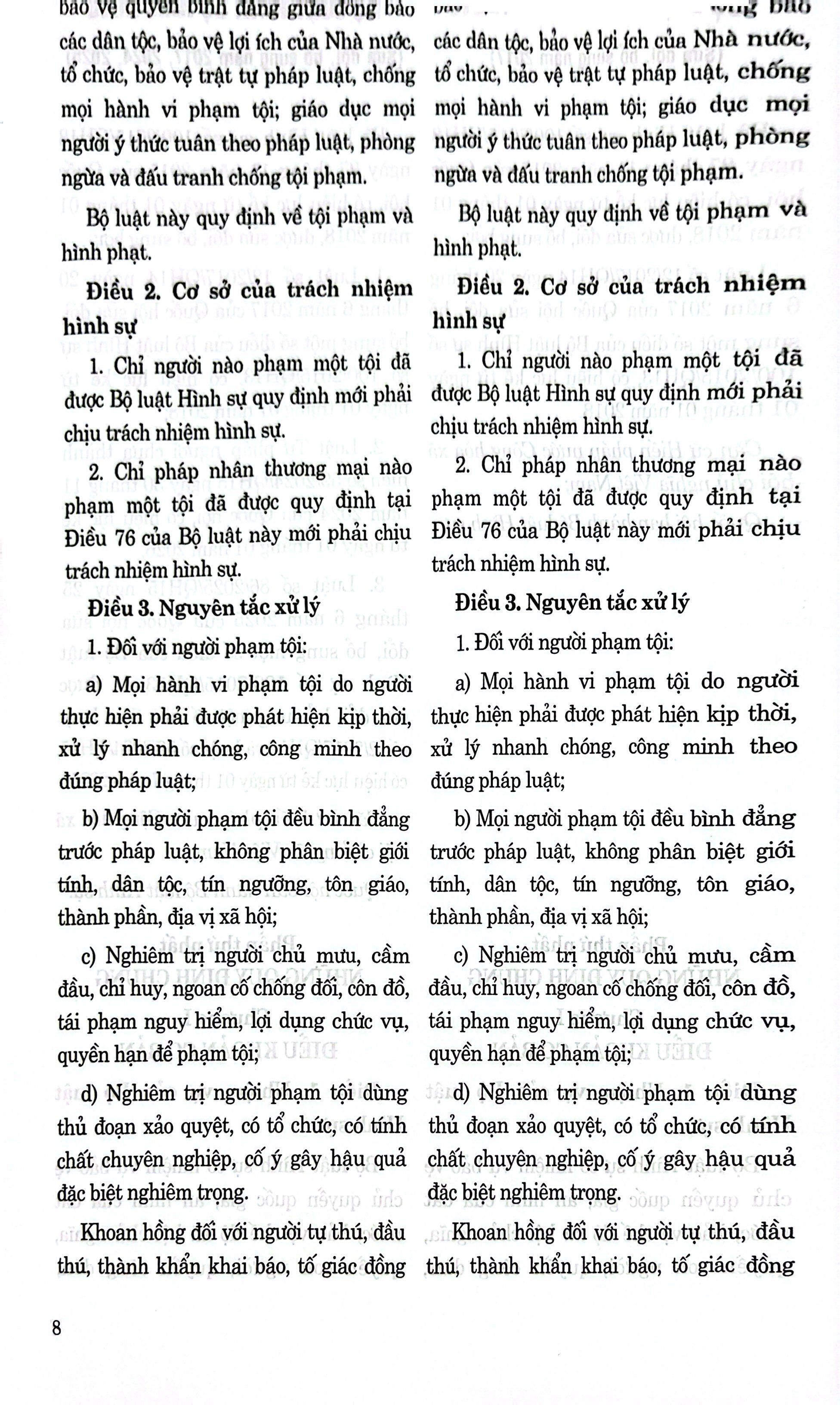 So Sánh Bộ Luật Hình Sự Năm 2015 Qua Các Lần Sửa Đổi, Bổ Sung (Năm 2017, 2024, 2025) - Ảnh 5