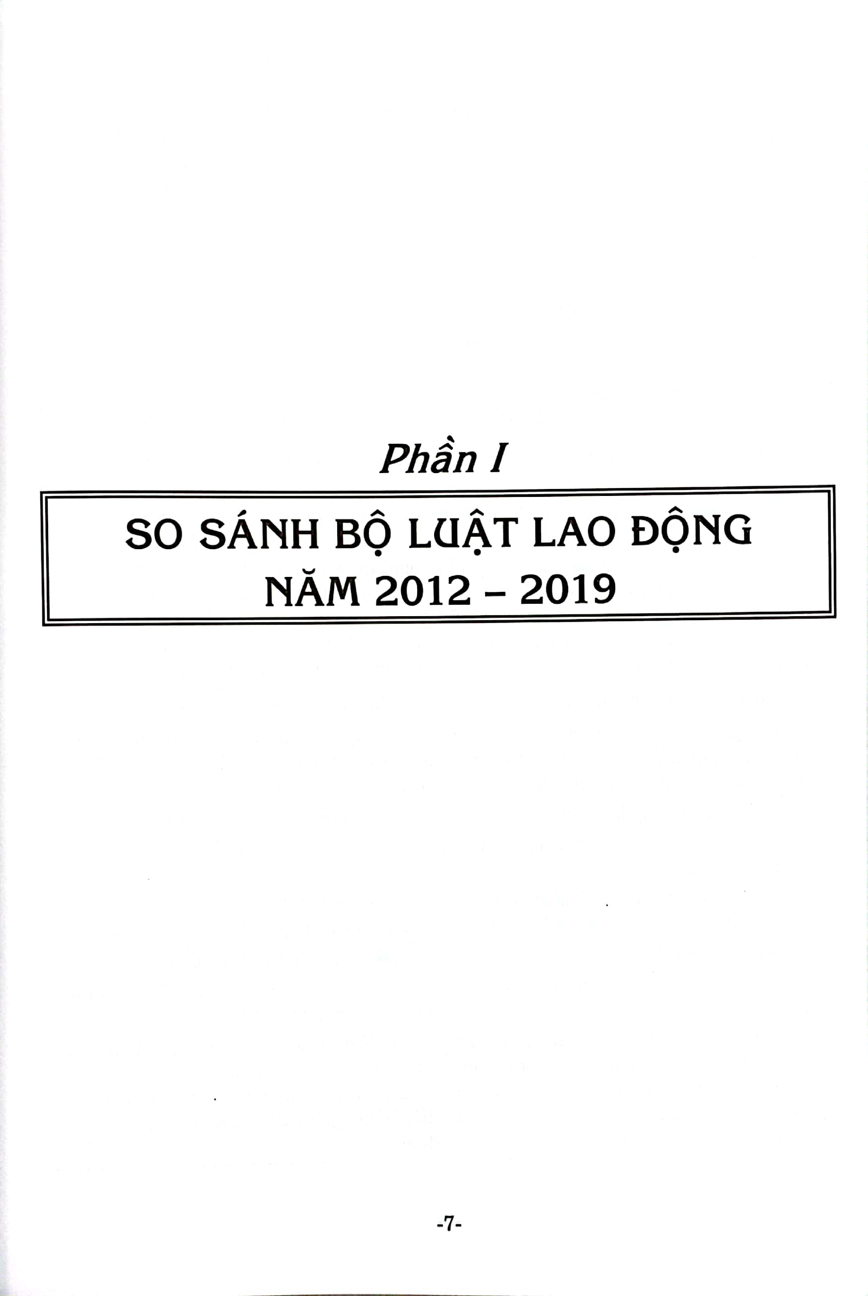 so sánh bộ luật lao động năm 2012-2019 và các văn bản hướng dẫn thi hành - Ảnh 4