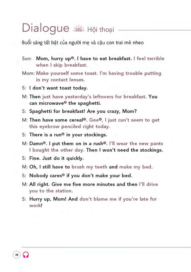 sổ tay 700 câu tiếng anh từ lúc thức giấc đến khi đi ngủ - Ảnh 20