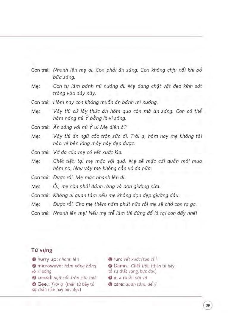sổ tay 700 câu tiếng anh từ lúc thức giấc đến khi đi ngủ - Ảnh 21