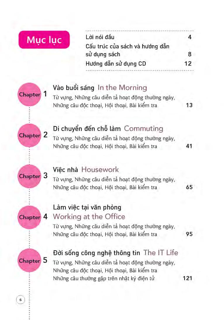 sổ tay 700 câu tiếng anh từ lúc thức giấc đến khi đi ngủ - Ảnh 4
