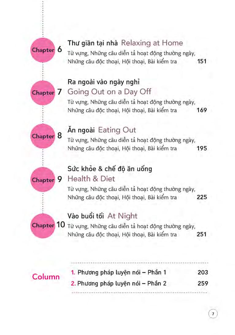 sổ tay 700 câu tiếng anh từ lúc thức giấc đến khi đi ngủ - Ảnh 5
