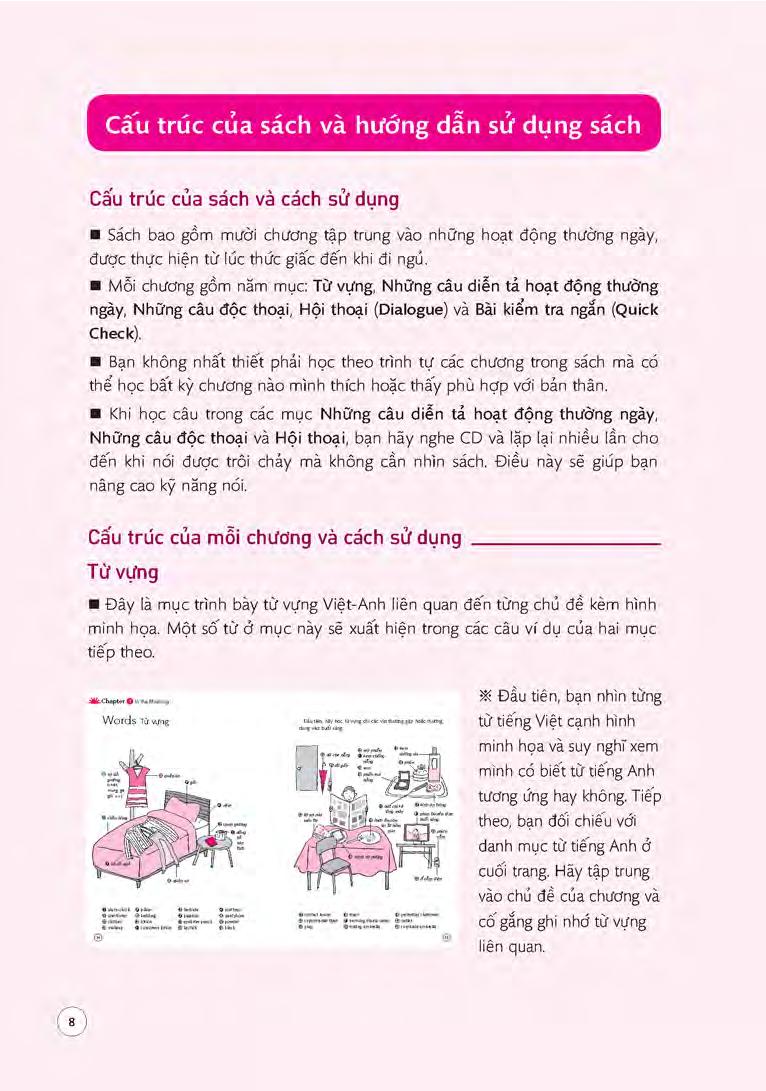 sổ tay 700 câu tiếng anh từ lúc thức giấc đến khi đi ngủ - Ảnh 6