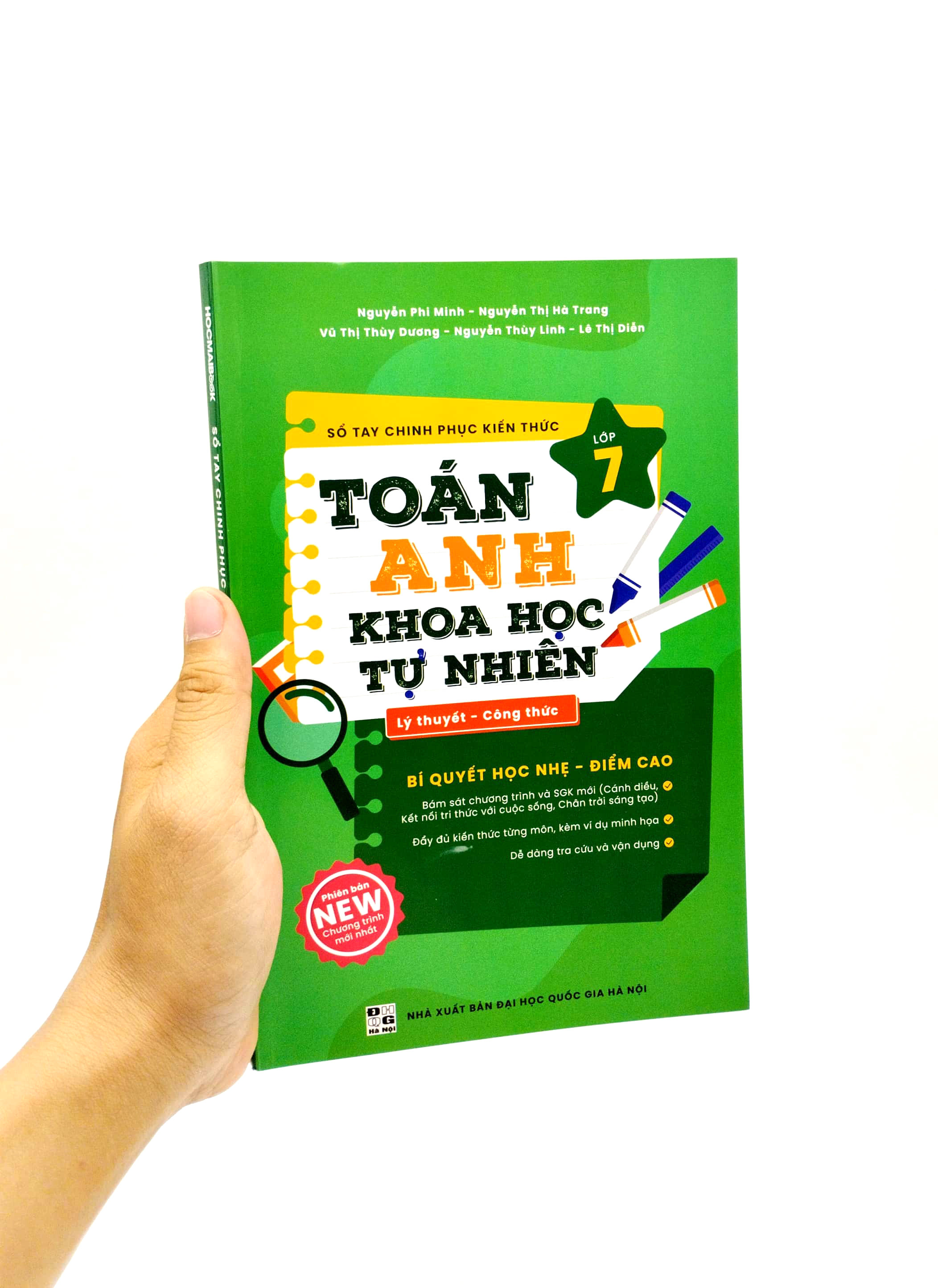 sổ tay chinh phục kiến thức toán - tiếng anh - khoa học tự nhiên lớp 7 - Ảnh 7