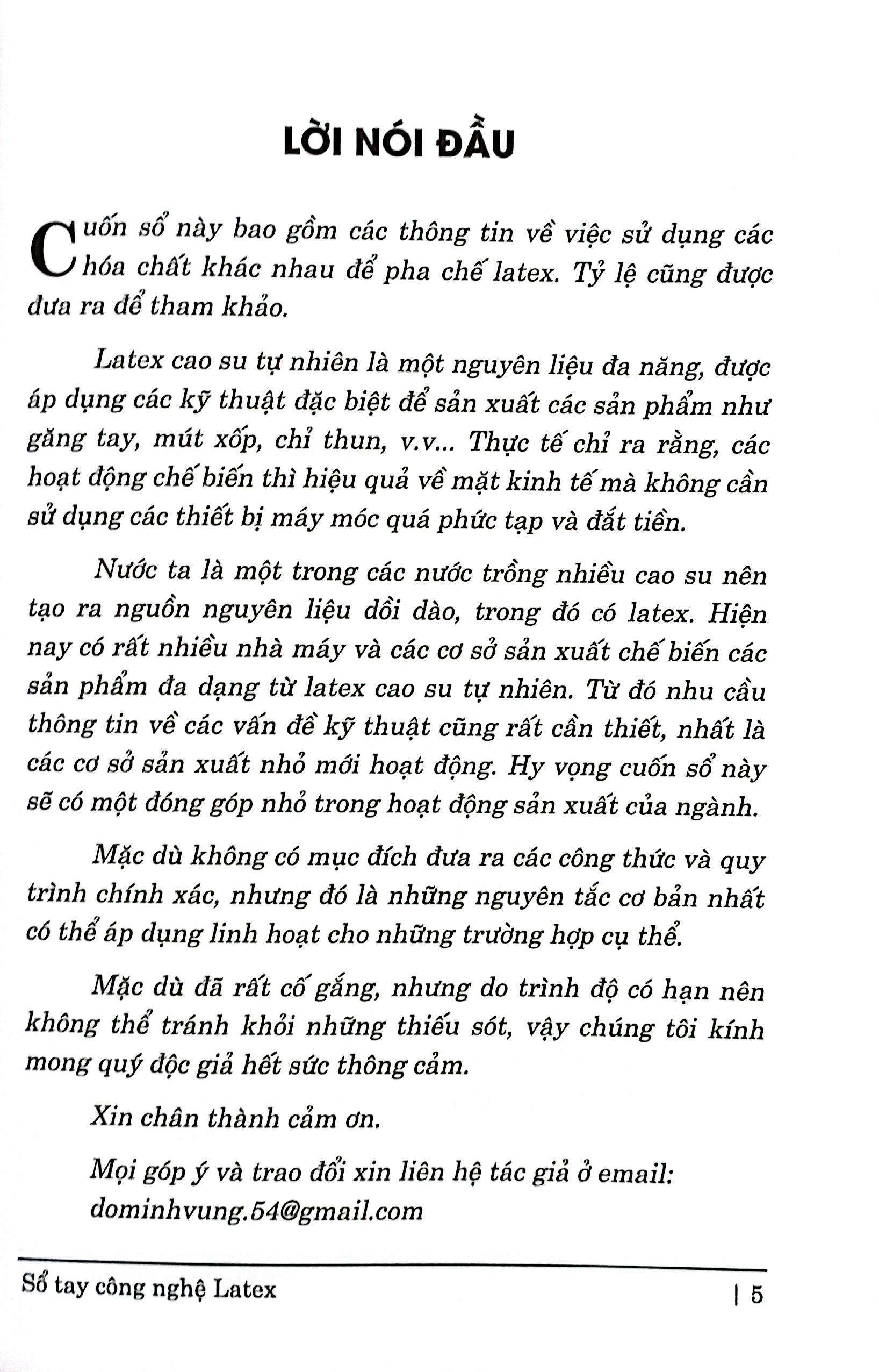 sổ tay công nghệ - latex - cao su tự nhiên - Ảnh 4