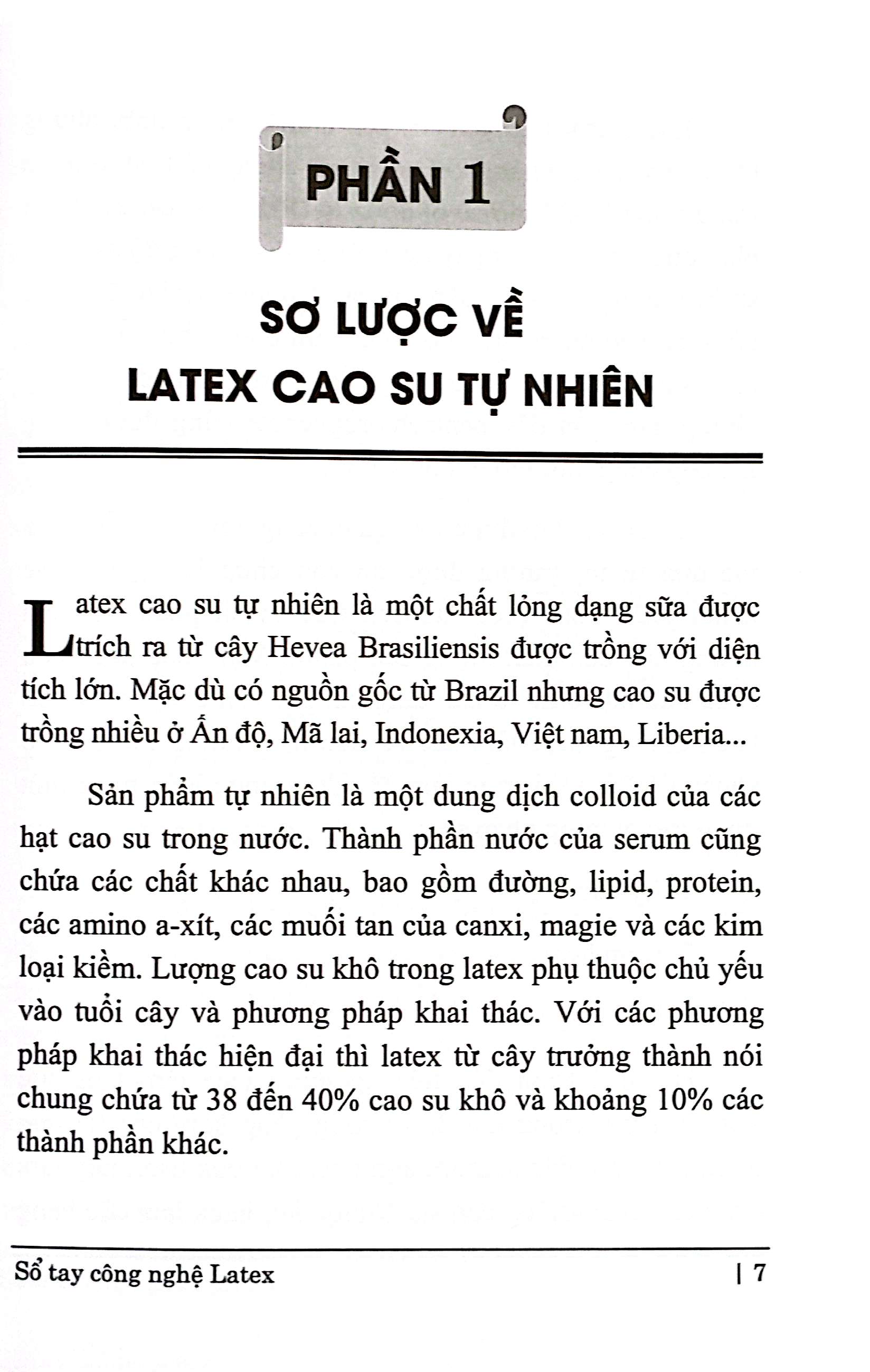 sổ tay công nghệ - latex - cao su tự nhiên - Ảnh 5