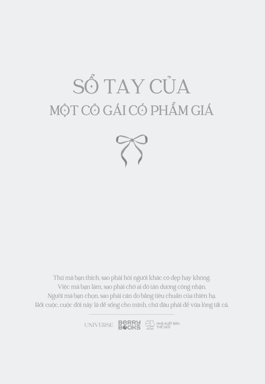 Sổ Tay Của Một Cô Gái Có Phẩm Giá - Ảnh 6