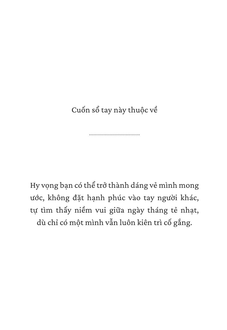 Sổ Tay Của Một Cô Gái Có Phẩm Giá - Ảnh 7