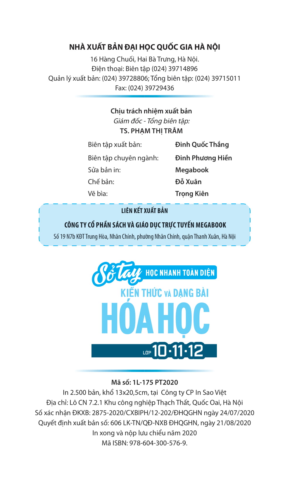 sổ tay học nhanh toàn diện kiến thức và dạng bài hóa học lớp 10 - 11 - 12 - Ảnh 24