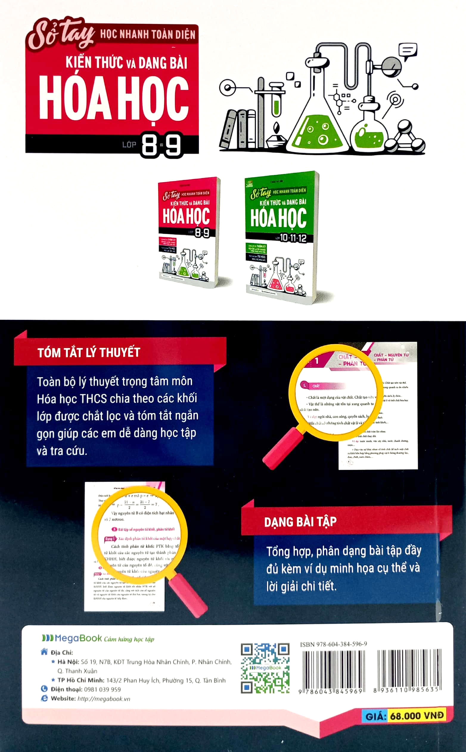 sổ tay học nhanh toàn diện kiến thức và dạng bài hóa học lớp 8-9 - Ảnh 6