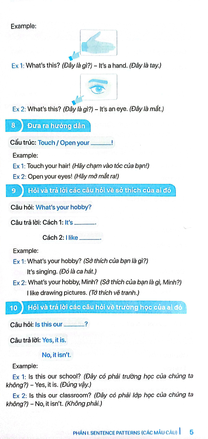 sổ tay học nhanh toàn diện tiếng anh tiểu học (biên soạn theo chương trình giáo dục phổ thông mới) - Ảnh 6