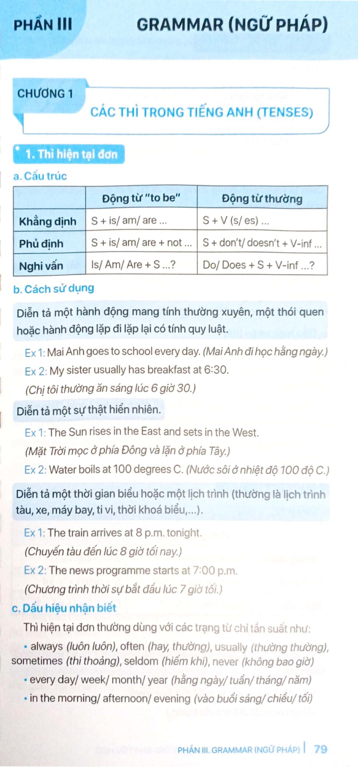 sổ tay học nhanh toàn diện tiếng anh tiểu học (biên soạn theo chương trình giáo dục phổ thông mới) - Ảnh 9