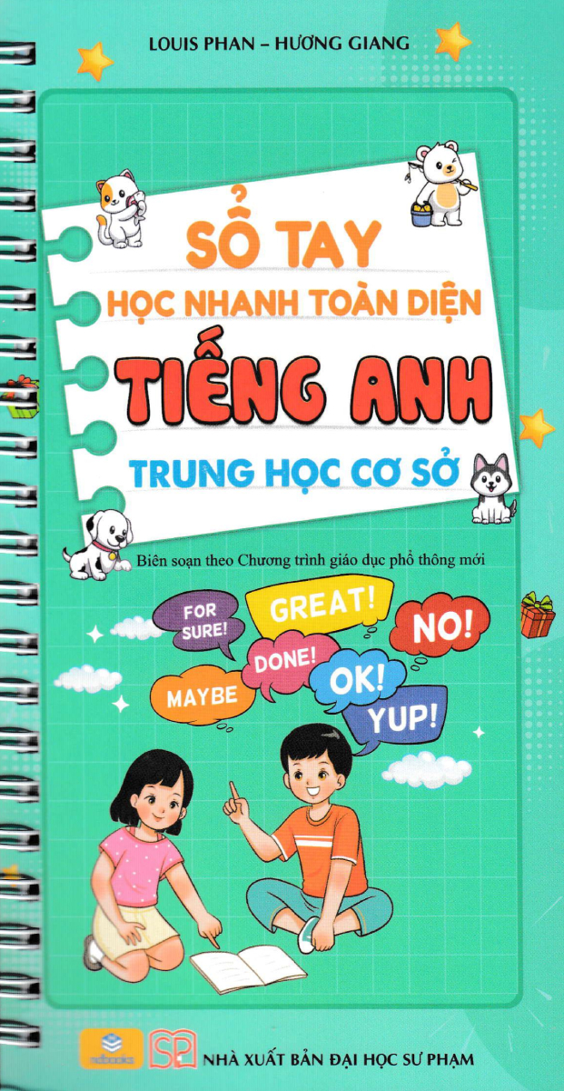 sổ tay học nhanh toàn diện tiếng anh trung học cơ sở (biên soạn theo chương trình giáo dục phổ thông mới) - Ảnh 2