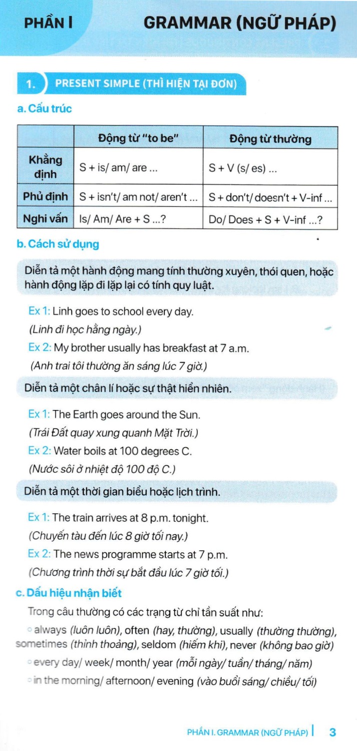sổ tay học nhanh toàn diện tiếng anh trung học cơ sở (biên soạn theo chương trình giáo dục phổ thông mới) - Ảnh 6
