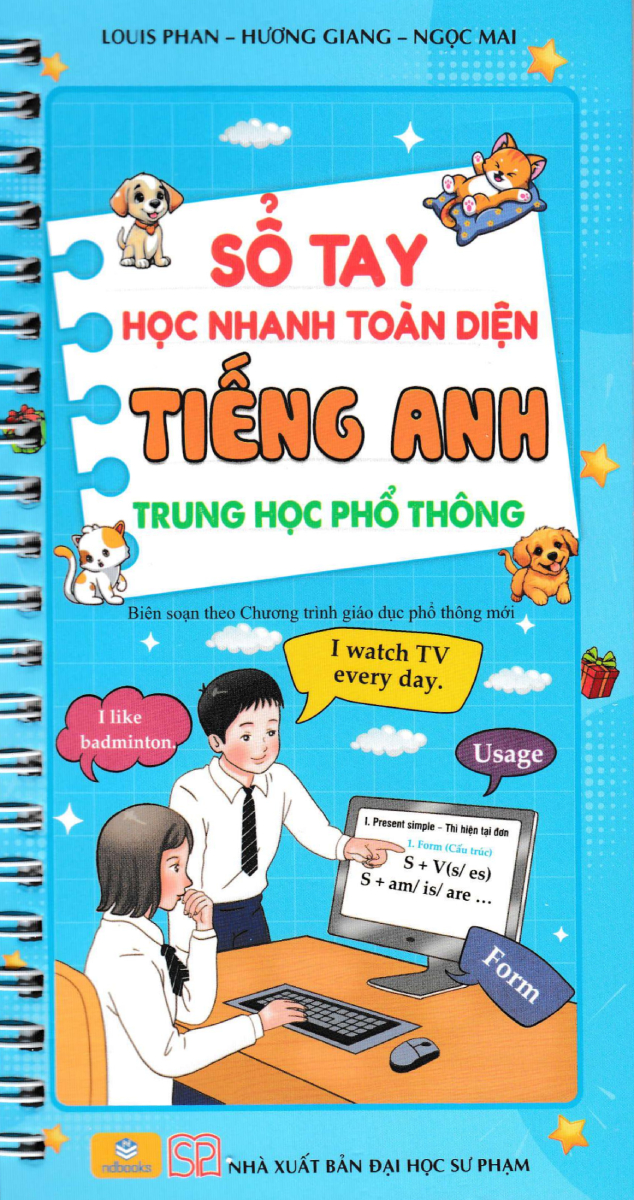 sổ tay học nhanh toàn diện tiếng anh trung học phổ thông (biên soạn theo chương trình giáo dục phổ thông mới) - Ảnh 2