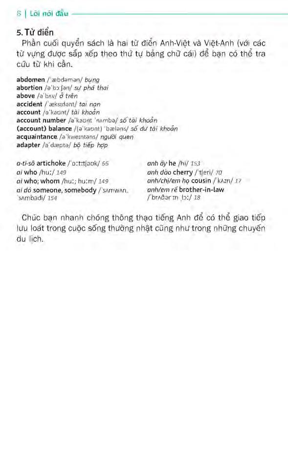 sổ tay học tiếng anh bằng hình ảnh - Ảnh 7