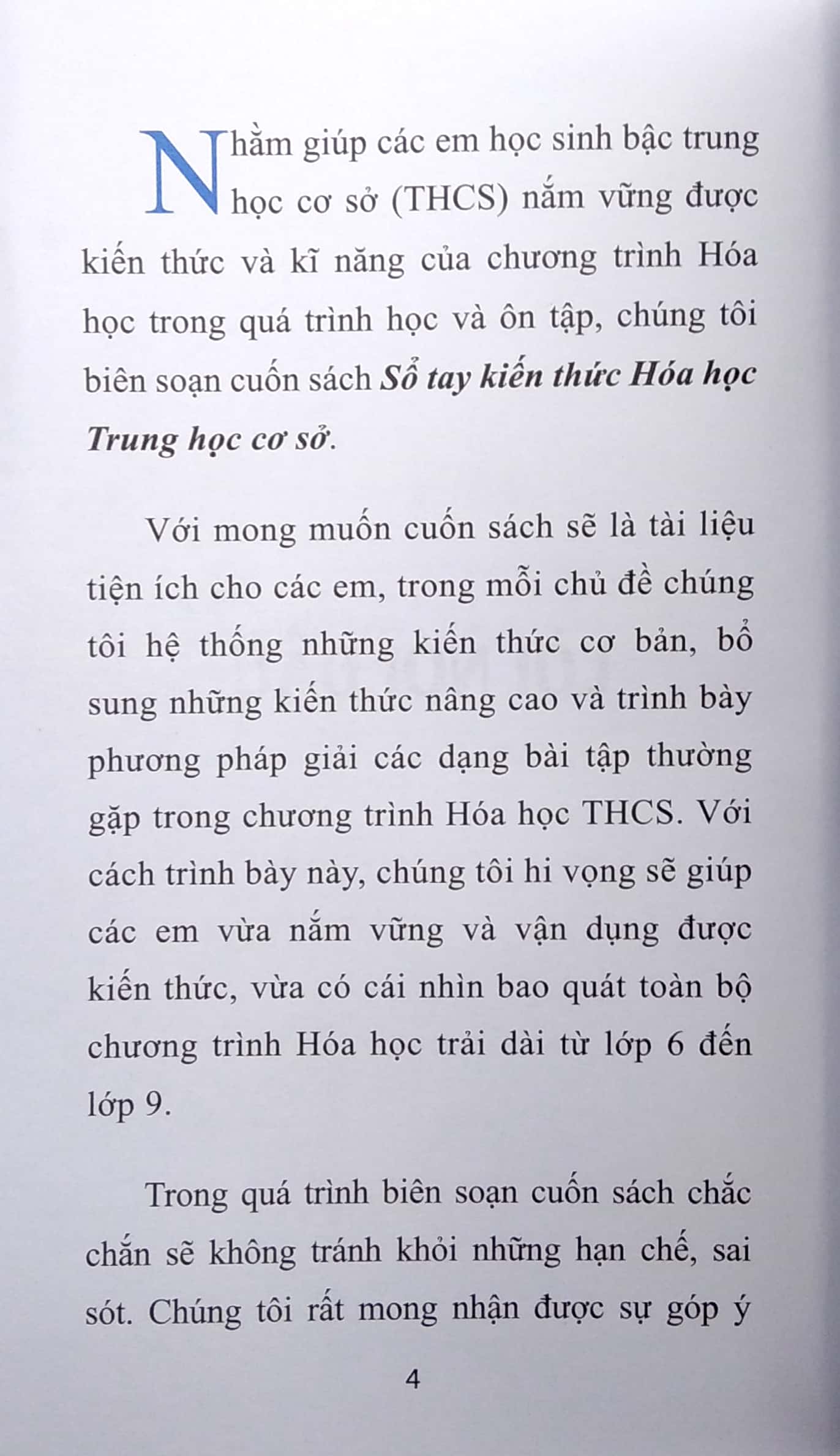 sổ tay kiến thức hóa học trung học cơ sở - Ảnh 4