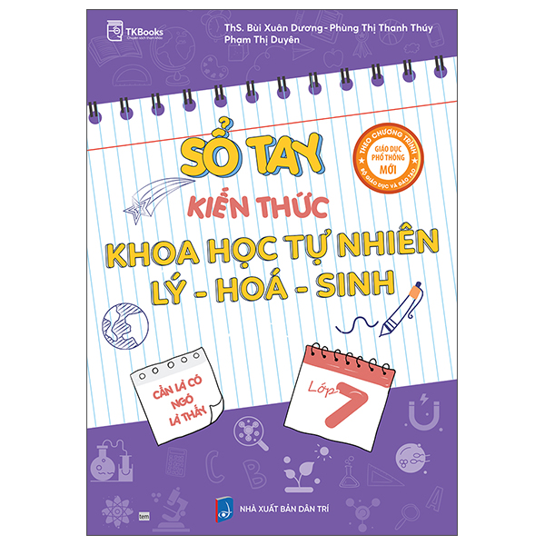 Sổ Tay Kiến Thức Khoa Học Tự Nhiên Lý-Hóa-Sinh Lớp 6 - Ảnh 4
