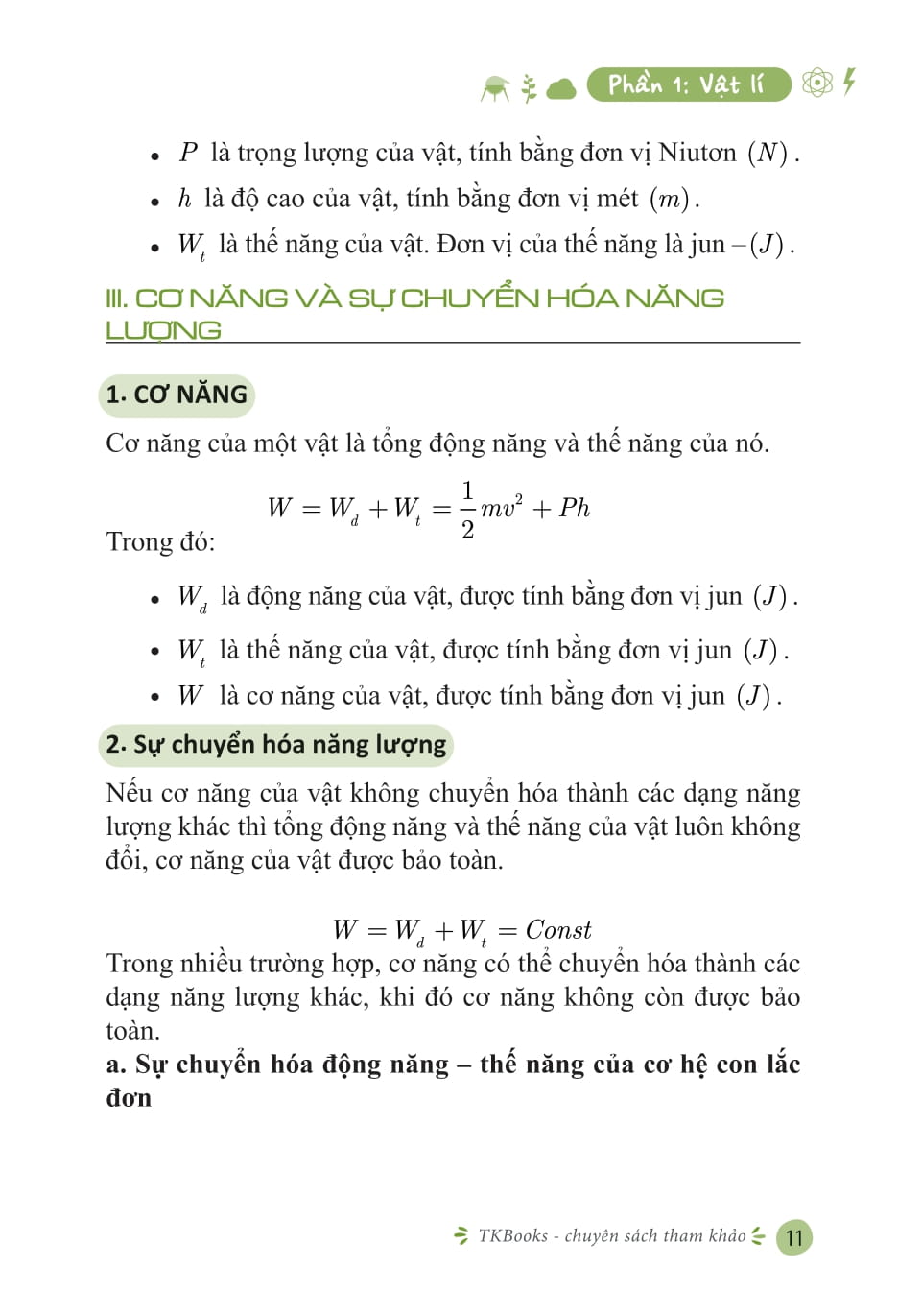 Sổ Tay Kiến Thức Khoa Học Tự Nhiên Lý-Hóa-Sinh Lớp 9 - Ảnh 11