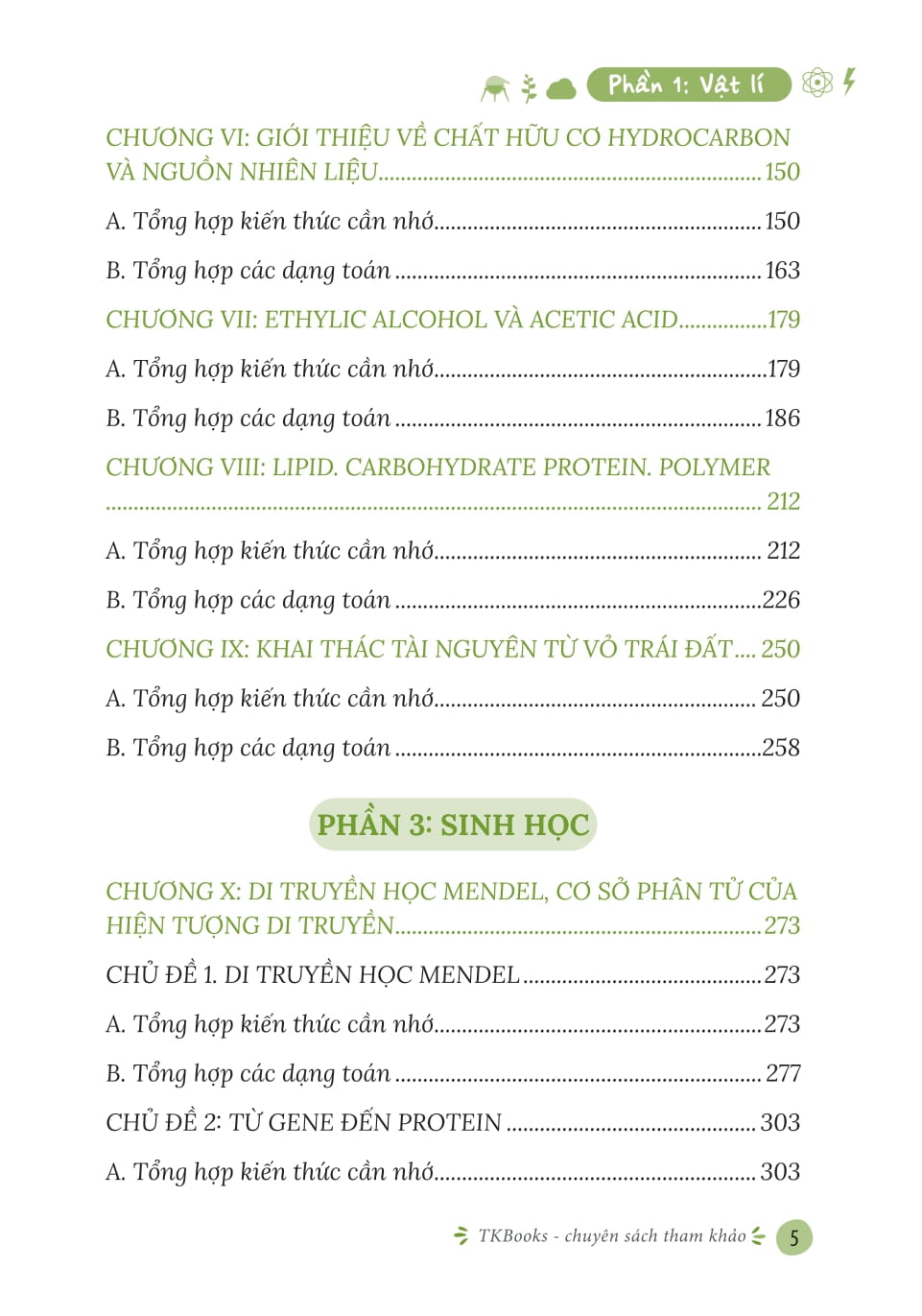 Sổ Tay Kiến Thức Khoa Học Tự Nhiên Lý-Hóa-Sinh Lớp 9 - Ảnh 5