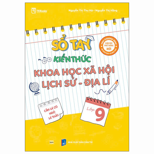 Sổ Tay Kiến Thức Khoa Học Xã Hội-Lịch Sử-Địa Lí 9