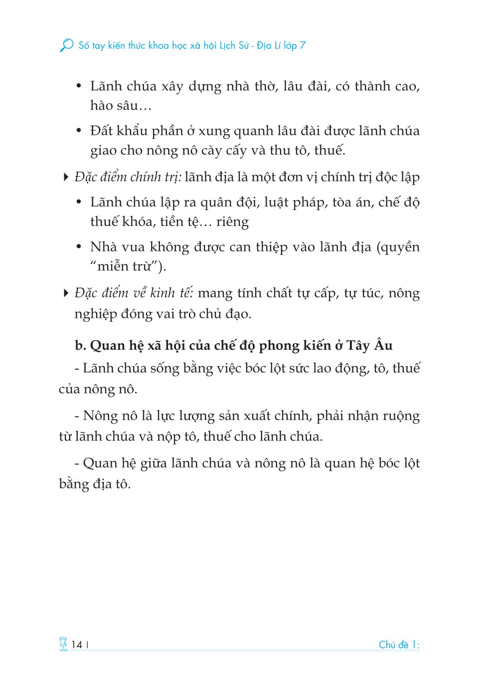 Sổ Tay Kiến Thức Khoa Học Xã Hội Lịch Sử-Địa Lí Lớp 7 - Ảnh 12