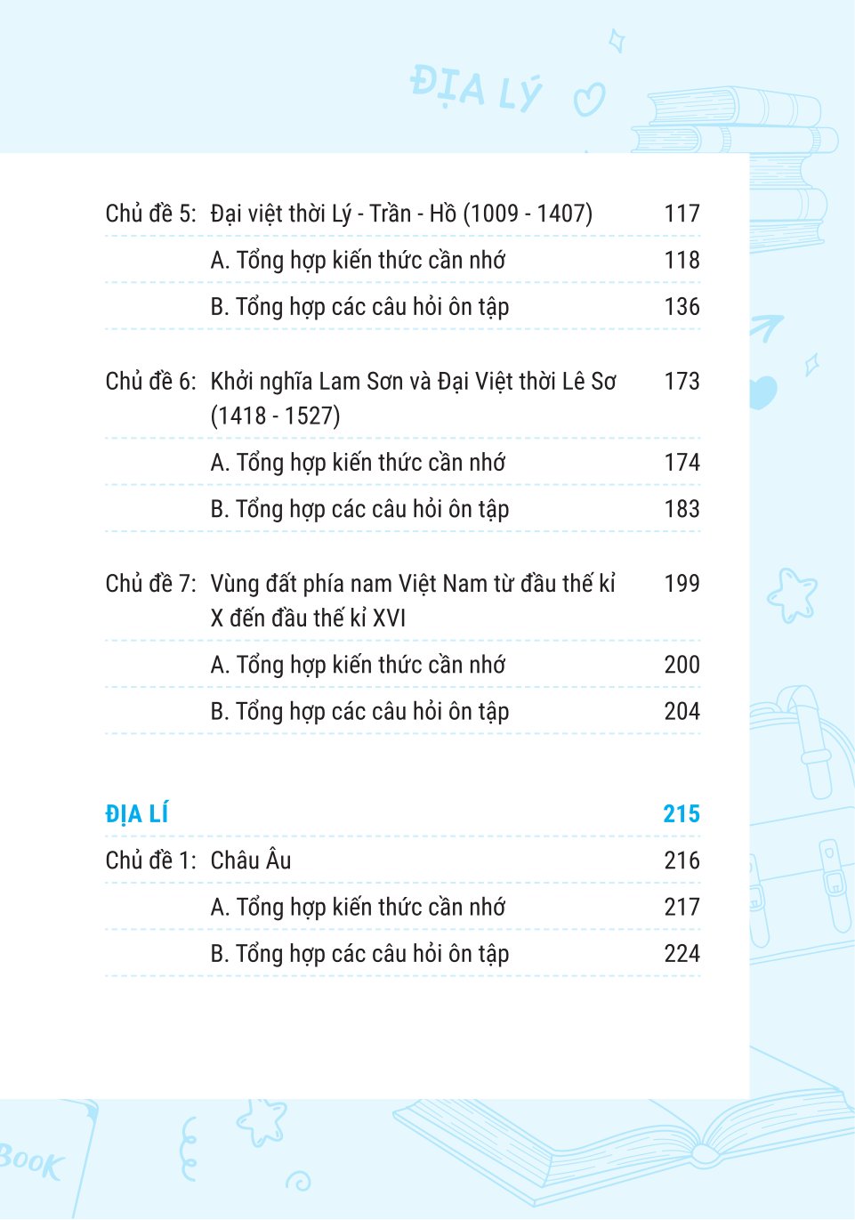 Sổ Tay Kiến Thức Khoa Học Xã Hội Lịch Sử-Địa Lí Lớp 7 - Ảnh 4