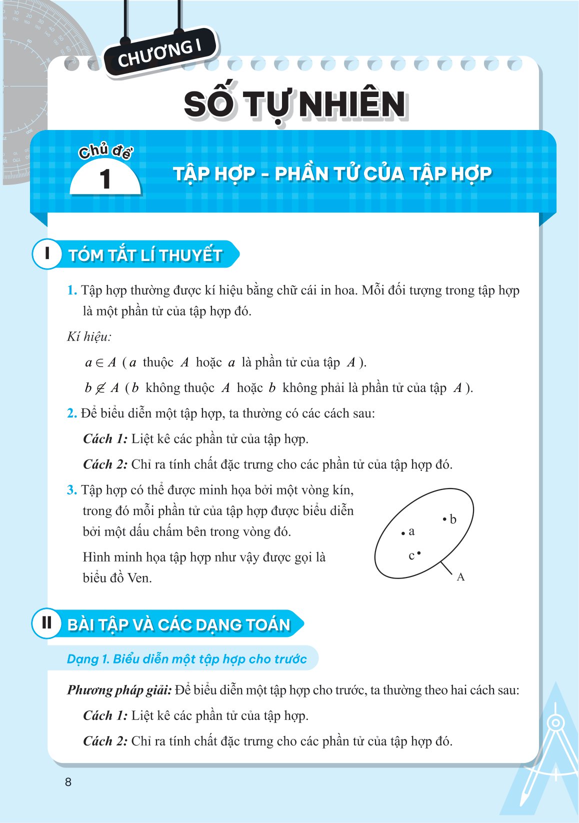 sổ tay kiến thức - phương pháp - dạng bài đại số và hình học toán 6 - Ảnh 9