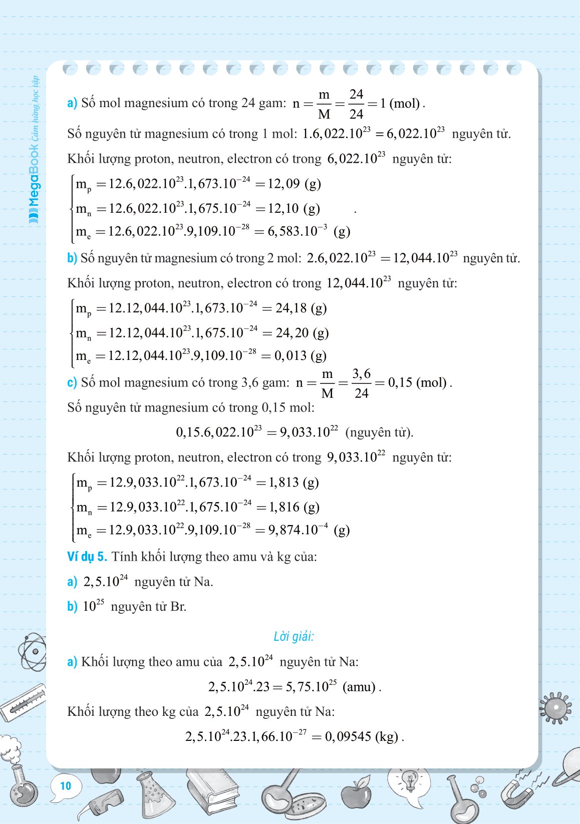 sổ tay kiến thức-phương pháp-dạng bài hóa học 10 - Ảnh 12