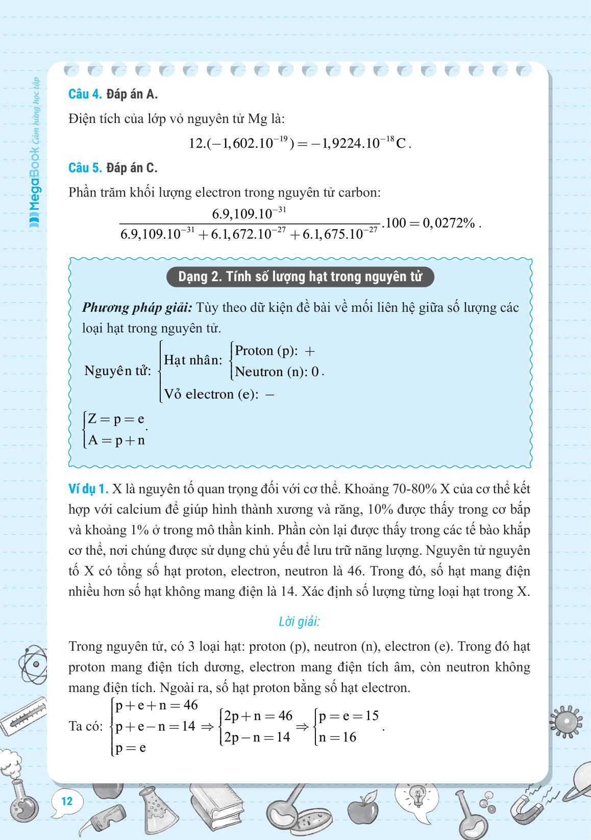 sổ tay kiến thức-phương pháp-dạng bài hóa học 10 - Ảnh 14