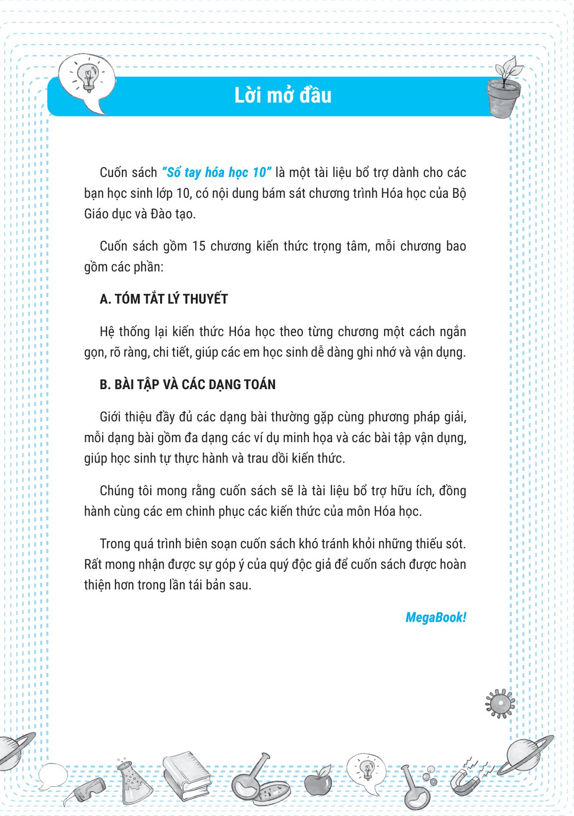 sổ tay kiến thức-phương pháp-dạng bài hóa học 10 - Ảnh 5