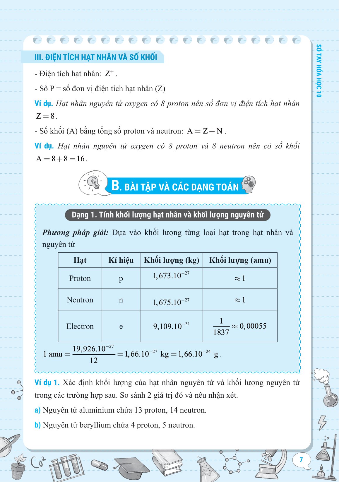 sổ tay kiến thức-phương pháp-dạng bài hóa học 10 - Ảnh 9