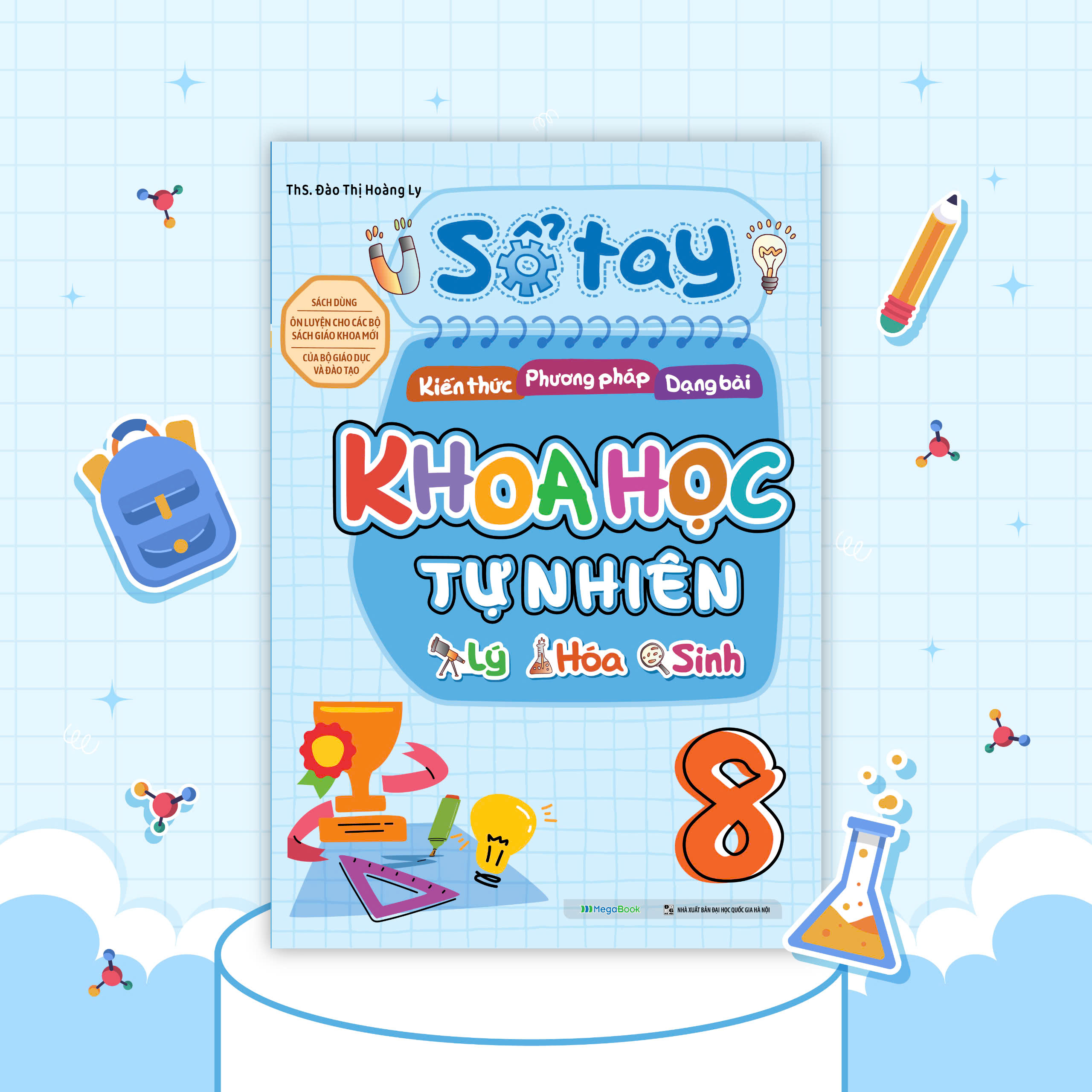 sổ tay kiến thức-phương pháp-dạng bài khoa học tự nhiên lý-hóa-sinh lớp 8 - Ảnh 2