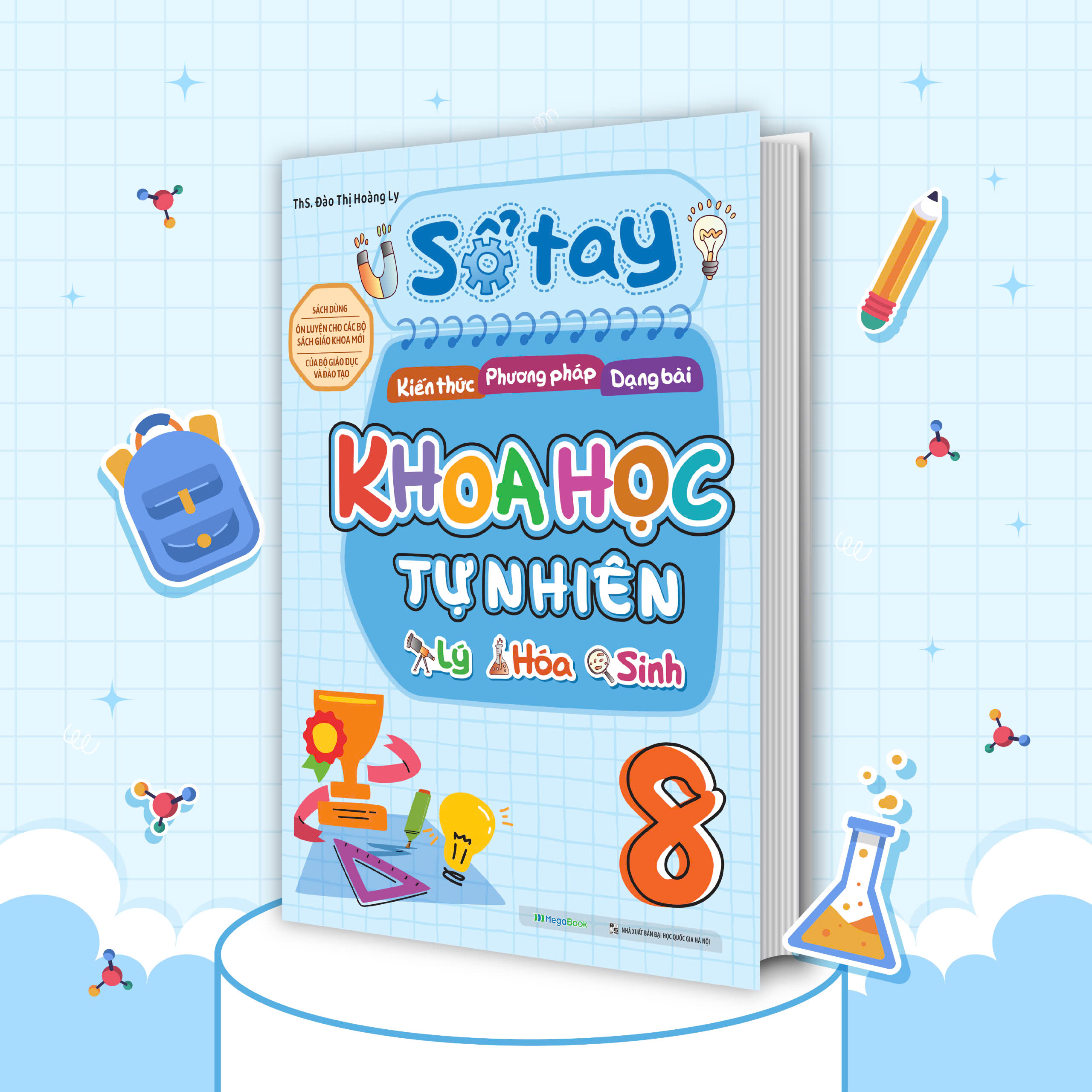 sổ tay kiến thức-phương pháp-dạng bài khoa học tự nhiên lý-hóa-sinh lớp 8 - Ảnh 3