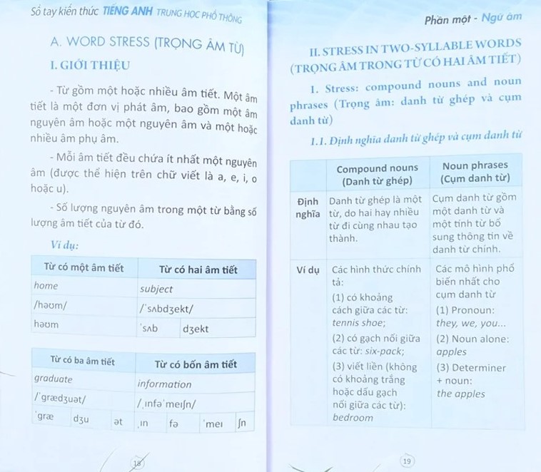 Sổ Tay Kiến Thức Tiếng Anh Trung Học Phổ Thông - Ảnh 4