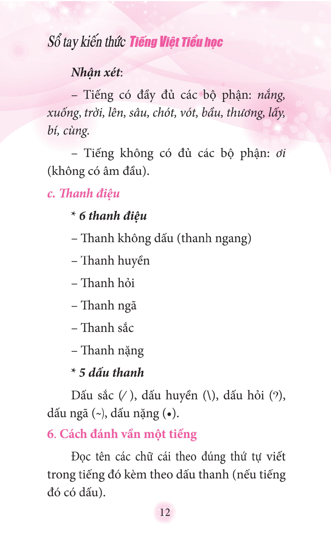 sổ tay kiến thức tiếng việt tiểu học (tái bản 2023) - Ảnh 11