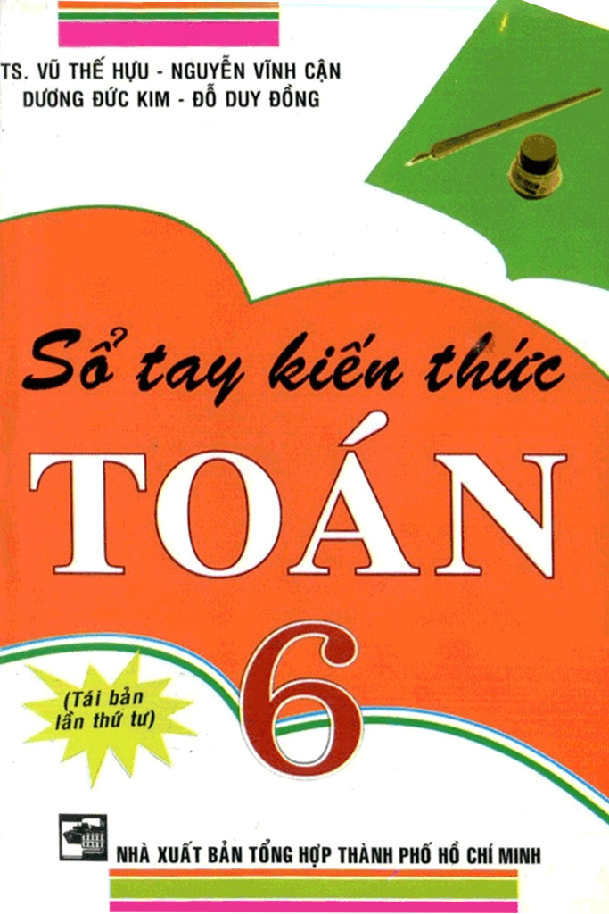 sổ tay kiến thức toán 6 - Ảnh 2