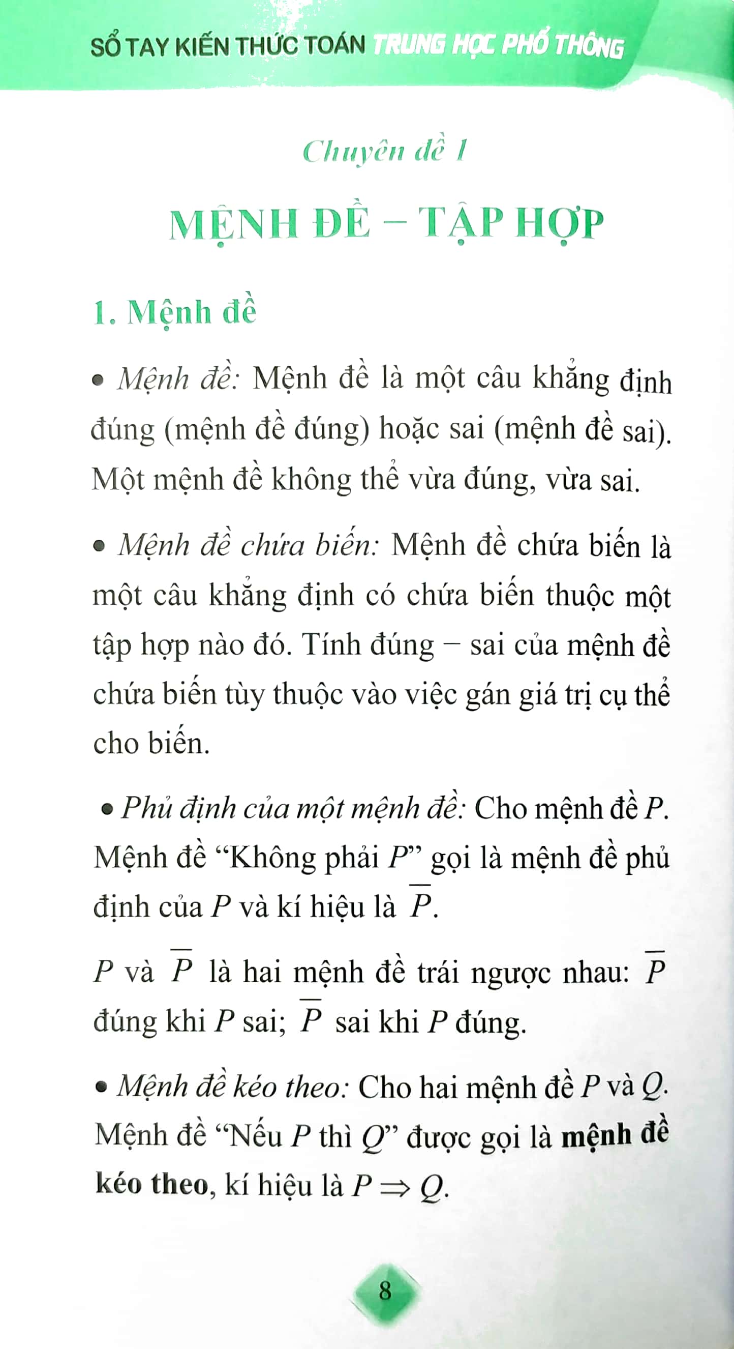 sổ tay kiến thức toán trung học phổ thông (2022) - Ảnh 4