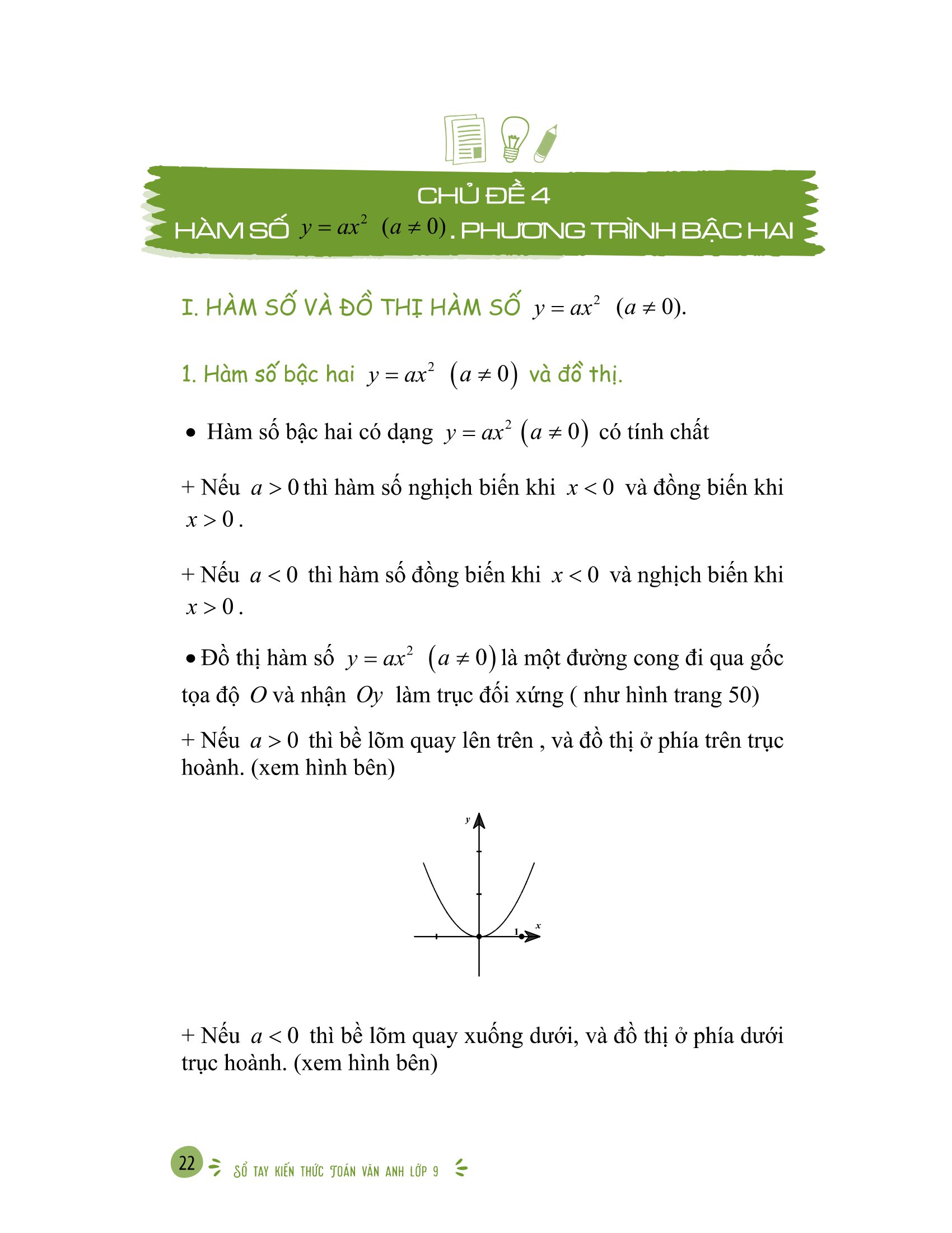 sổ tay kiến thức toán-văn-anh lớp 9 - Ảnh 11