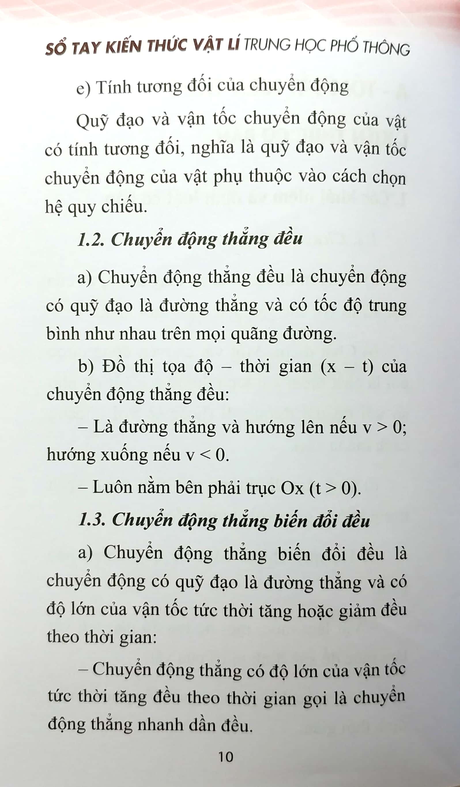 sổ tay kiến thức vật lí trung học phổ thông - Ảnh 5