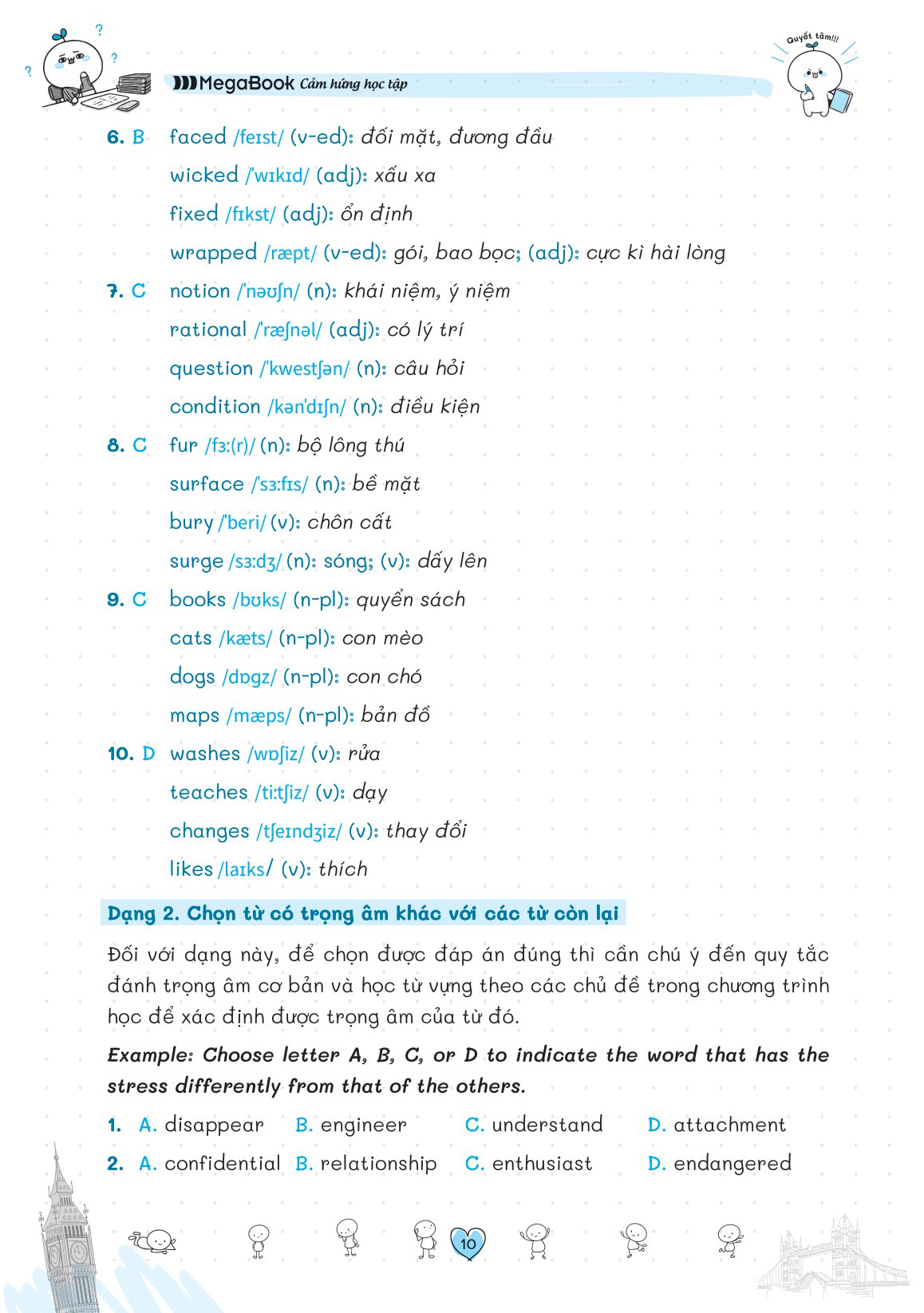 sổ tay luyện thi vào lớp 10 môn tiếng anh - Ảnh 11