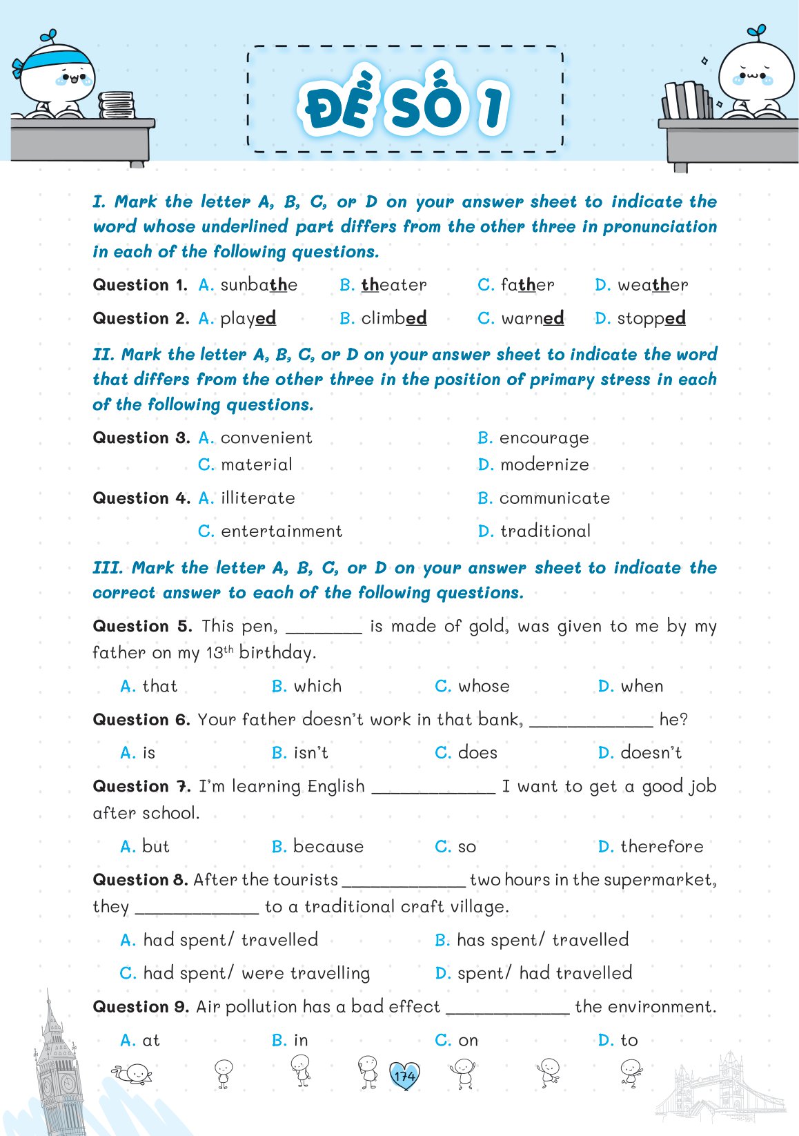 sổ tay luyện thi vào lớp 10 môn tiếng anh - Ảnh 15