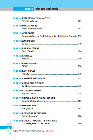sổ tay ngữ pháp tiếng anh (tái bản 2023) - Ảnh 4