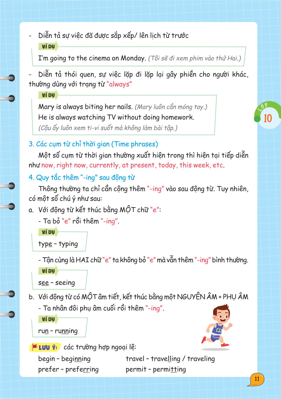 sổ tay ngữ pháp và bài tập tiếng anh lớp 10-11-12 - Ảnh 13