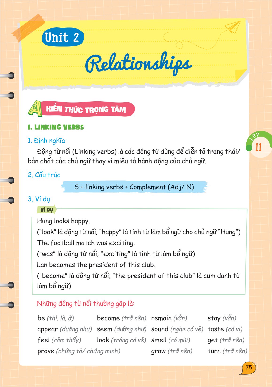 sổ tay ngữ pháp và bài tập tiếng anh lớp 10-11-12 - Ảnh 17